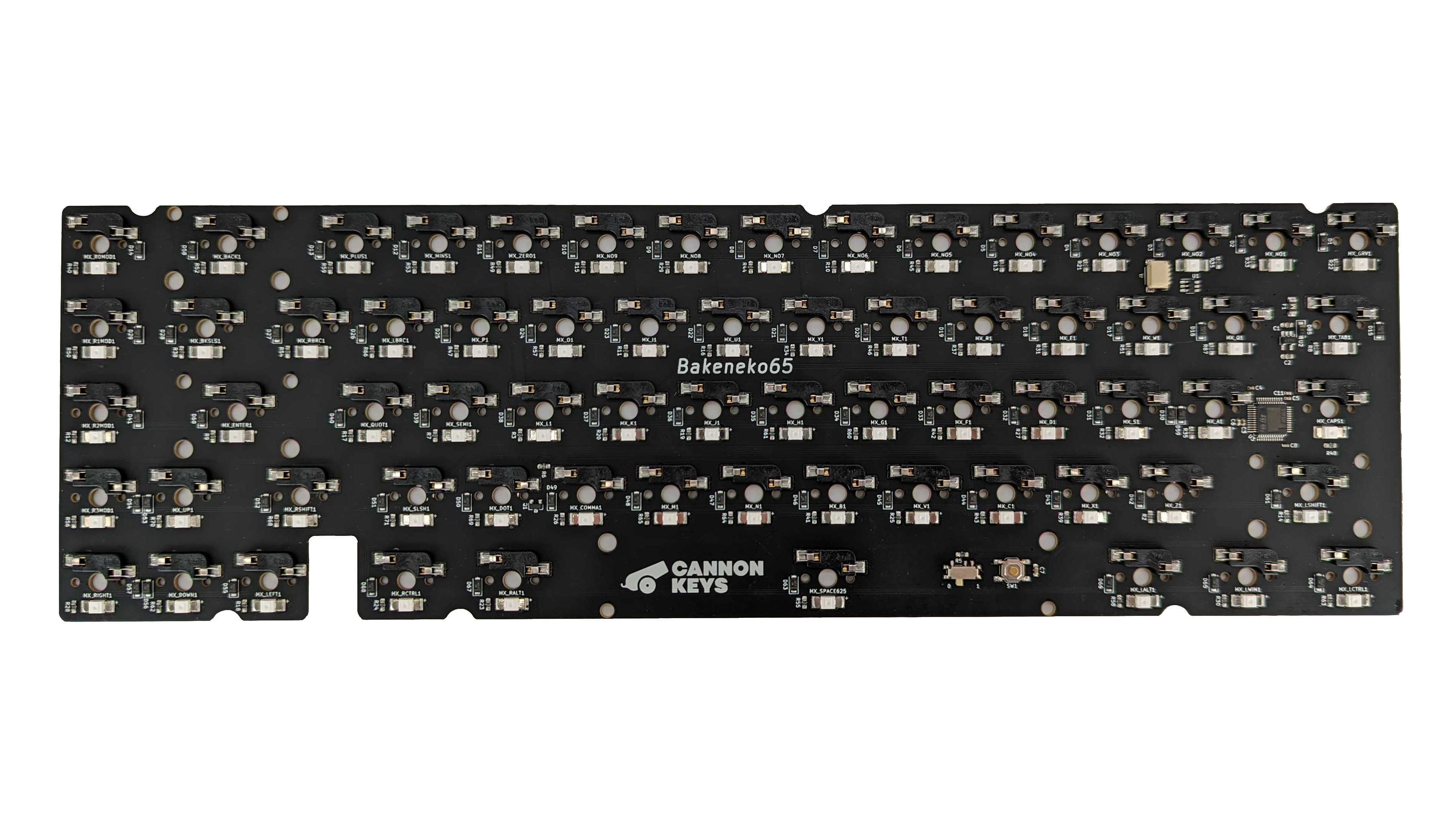 Bakeneko65 Extra PCB