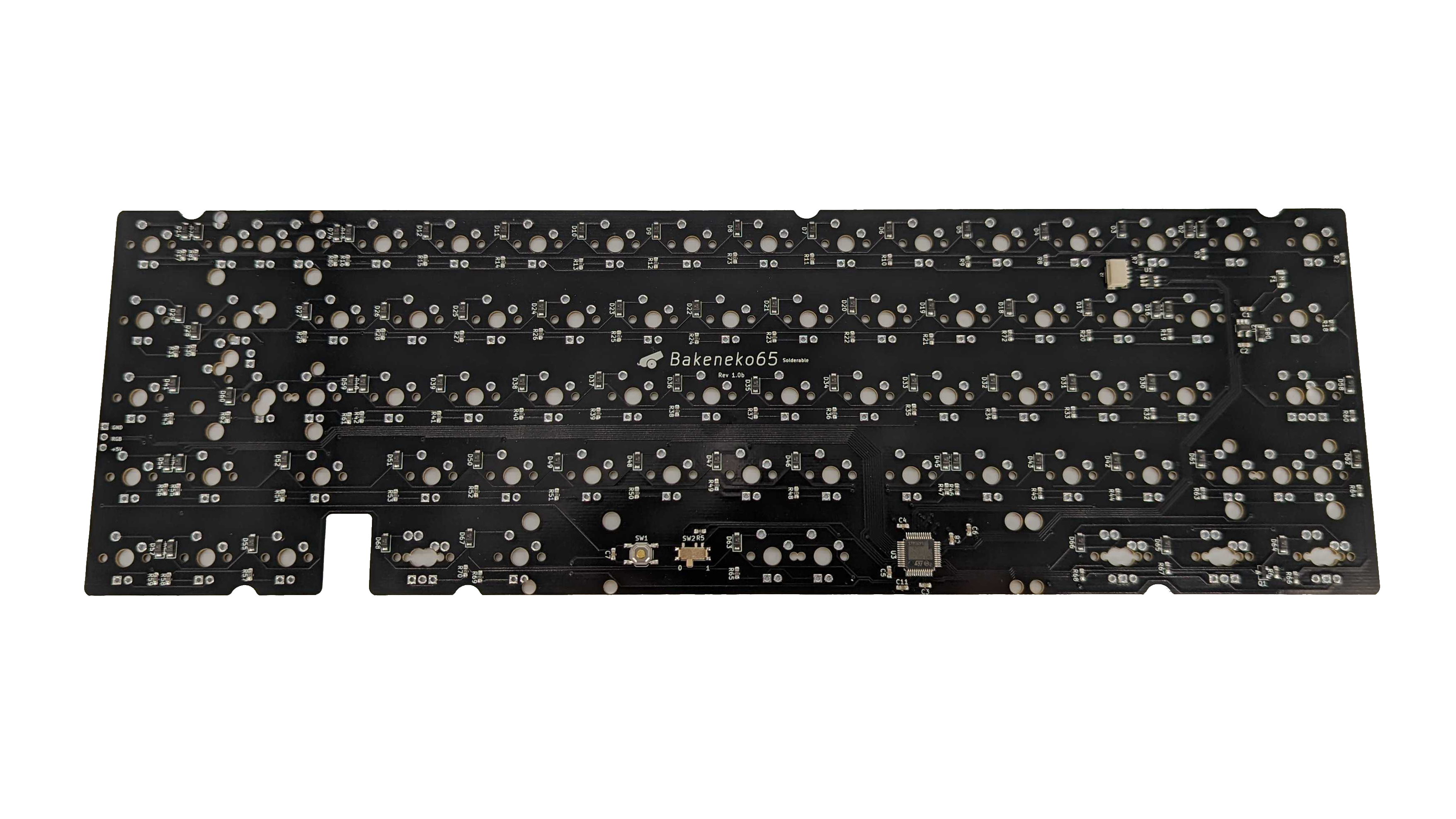Bakeneko65 Extra PCB