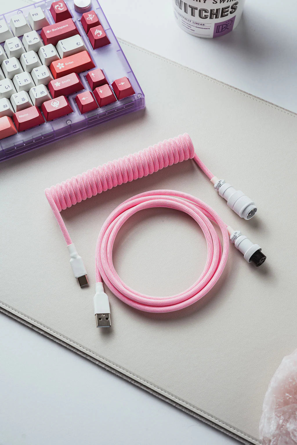 Cable Labs Artisanal Aviator Cable – Blush Pink