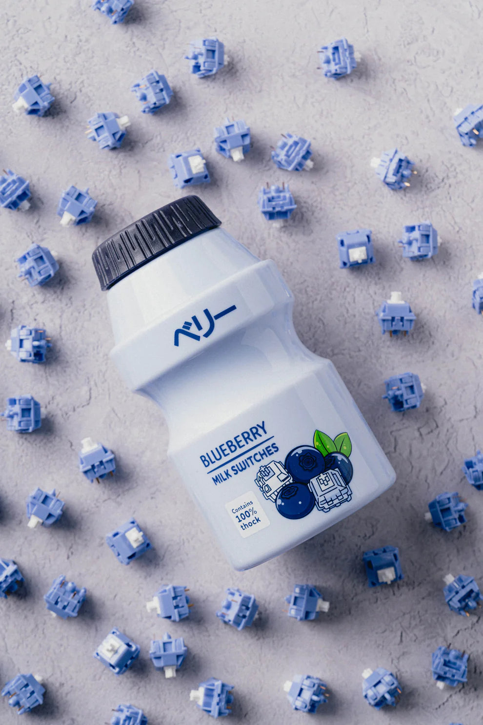 Blueberry Milk Tactile Switches