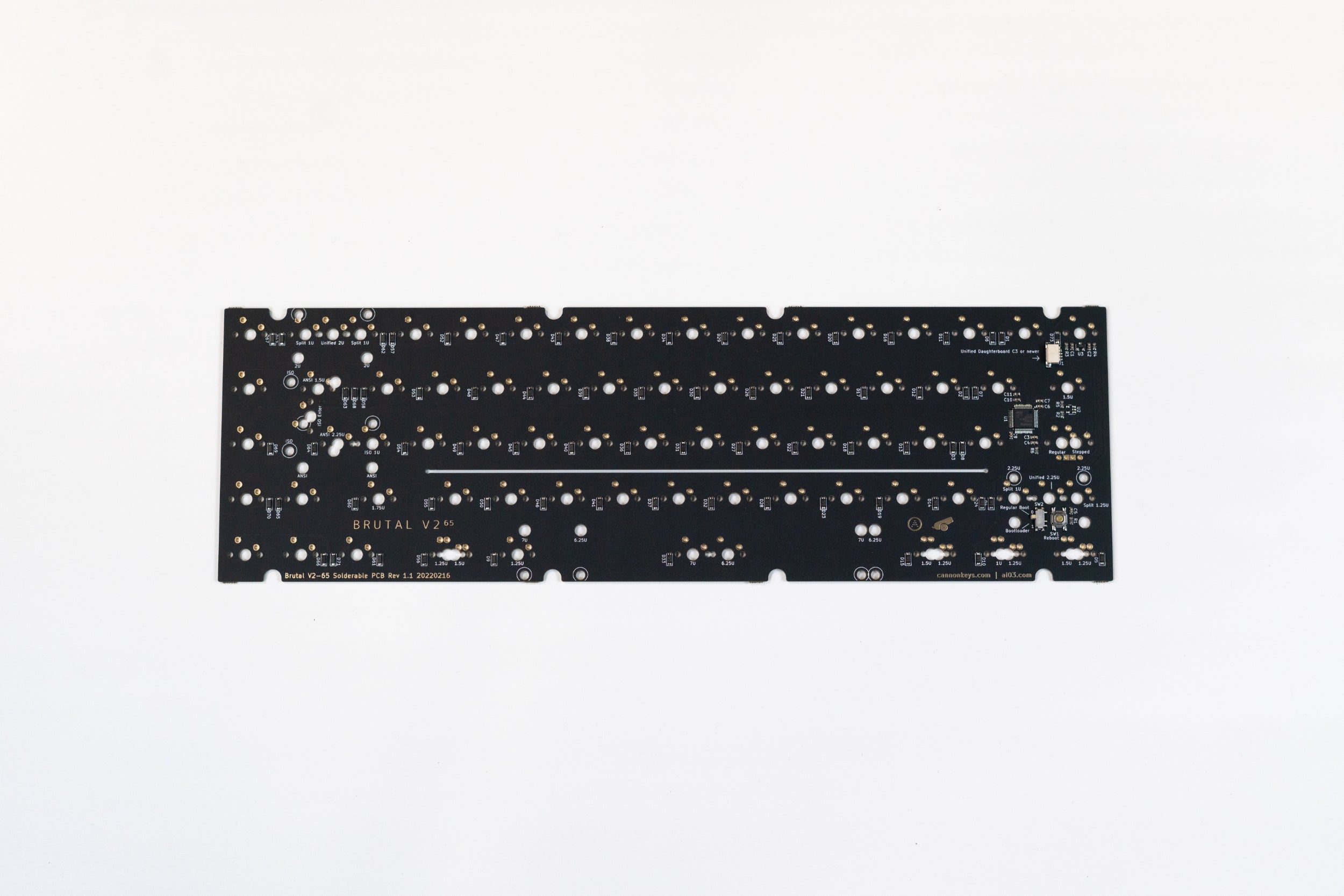 Brutal V2 65% PCBs
