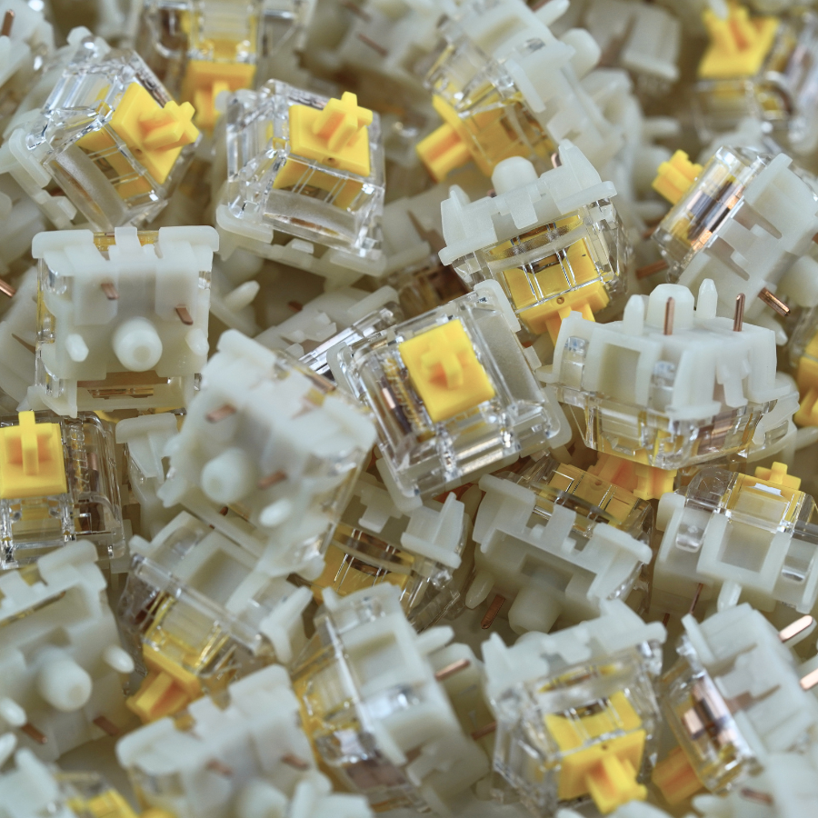 Gateron KS-9 Silent 2.0 Yellow Linear Switch