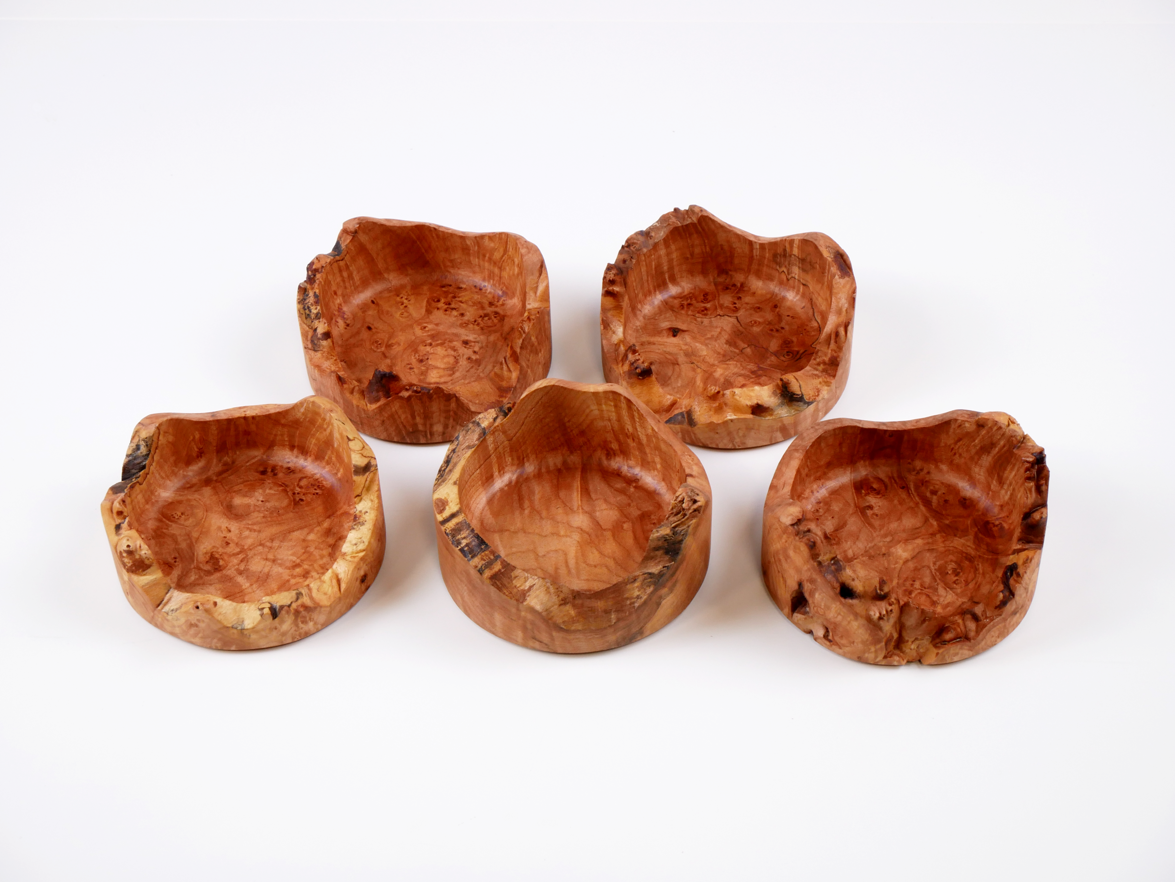 Live Edge Wood Burl Tray by FNCTL.CO
