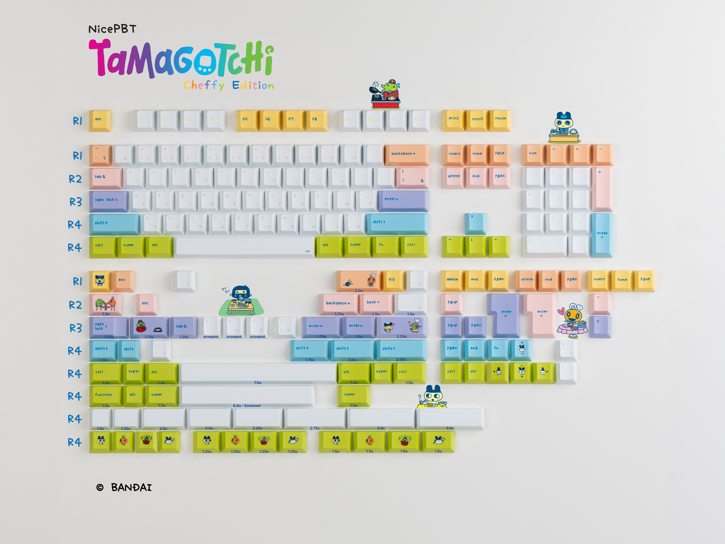 CannonKeys x Tamagotchi (Cheffy Edition)