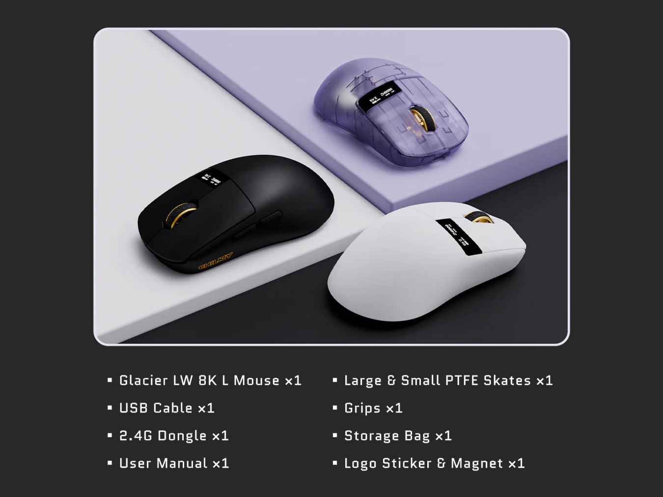 Glacier LW 8K L Mouse