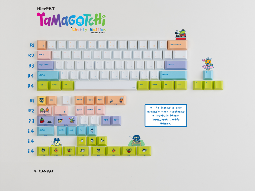 CannonKeys x Tamagotchi (Cheffy Edition)